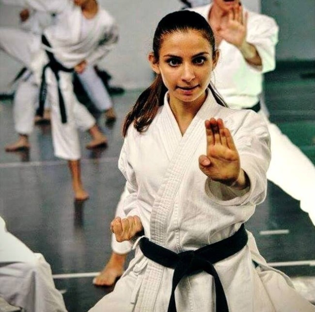Cassano. Il karate è donna. Giovane atleta in nazionale