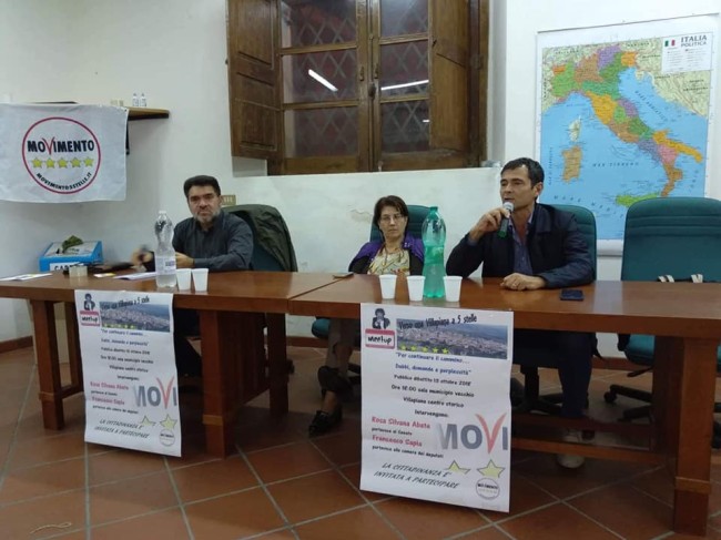 Villapiana verso le Amministrative. Il Movimento Cinque Stelle deciso a correre da solo Villapiana verso le Amministrative. Il Movimento Cinque Stelle deciso a correre da solo