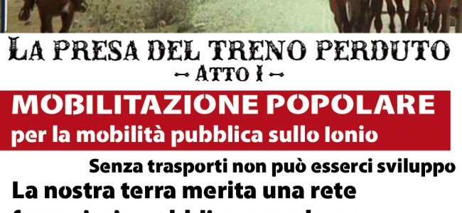 Trasporti, “Terra e Popolo” sabato si mobilita per il restyling delle ferrovie locali Trasporti, “Terra e Popolo” sabato si mobilita per il restyling delle ferrovie locali