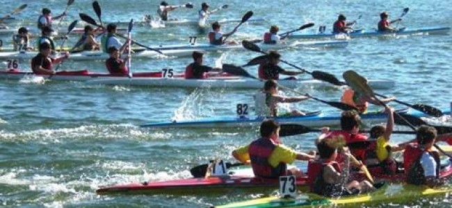 Canoe e kayak sfrecciano nei laghi di Sibari Canoe e kayak sfrecciano nei laghi di Sibari