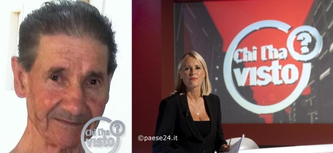 Villapiana, continuano le ricerche dell’anziano scomparso. “Chi l’ha visto?” si interessa al caso Villapiana, continuano le ricerche dell’anziano scomparso. “Chi l’ha visto?” si interessa al caso