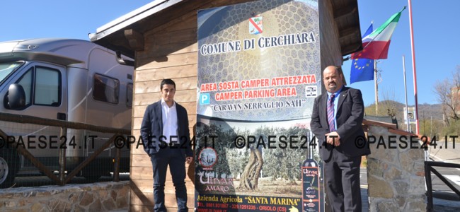 Cerchiara apre al turismo itinerante. Inaugurata la prima Area Camper dell’Alto Jonio Cerchiara apre al turismo itinerante. Inaugurata la prima Area Camper dell’Alto Jonio