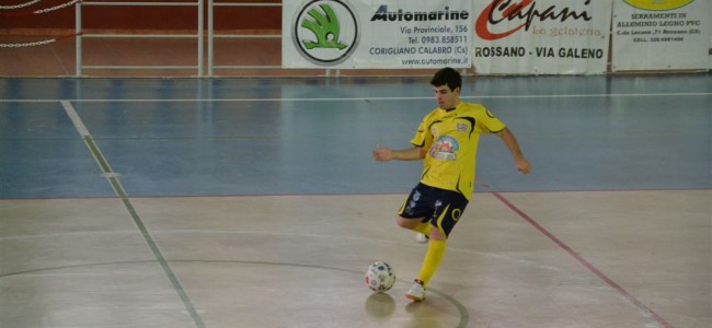 Calcio a 5, Serie A2: tabù trasferta per il Rossano. Contro la Libertas Eraclea finisce 3-2 Calcio a 5, Serie A2: tabù trasferta per il Rossano. Contro la Libertas Eraclea finisce 3-2