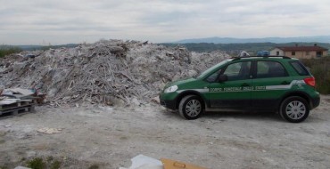 Roggiano, sequestrata discarica abusiva di una ditta edile Roggiano, sequestrata discarica abusiva di una ditta edile