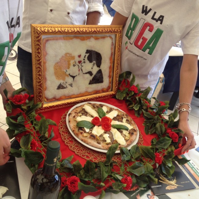 “Io amo l’Italia”. Tanto gusto e… un simposio della pizza
