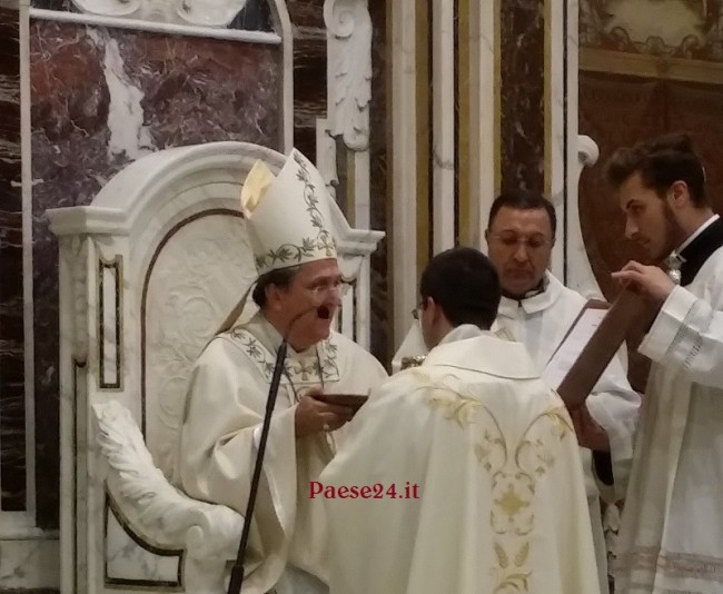 Don Nicola Mobilio ha celebrato la prima Messa nella sua Montegiordano