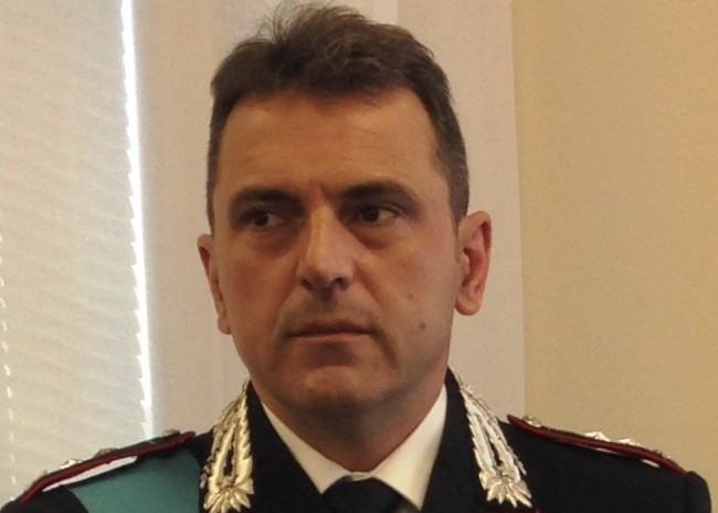 Cosenza, Verticchio alla guida del comando provinciale dei carabinieri