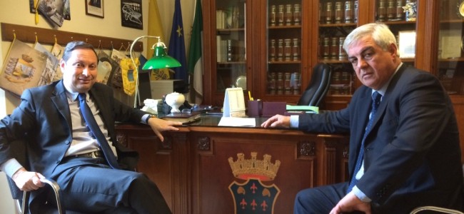 Rossano, il commissario Lombardo incontra l’ex sindaco Antoniotti Rossano, il commissario Lombardo incontra l’ex sindaco Antoniotti