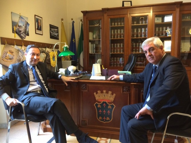 Rossano, il commissario Lombardo incontra l’ex sindaco Antoniotti
