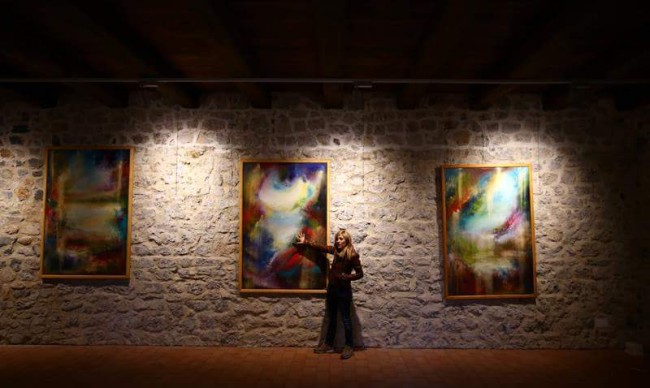 Morano, l’arte di Loredana Aino in mostra al castello Morano, l’arte di Loredana Aino in mostra al castello