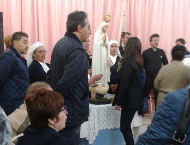 La statua della Madonna di Fatima ha fatto tappa a Trebisacce