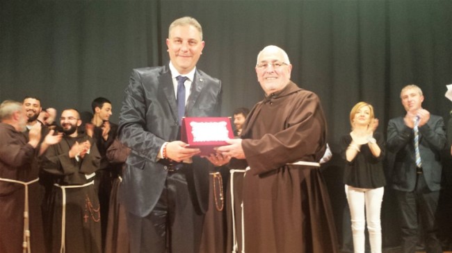 Morano, a padre Flavio Paladino il premio “San Francesco di Paola”