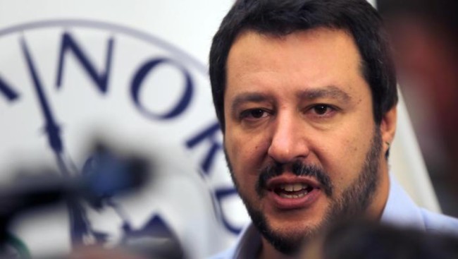 Salvini a Rossano per la campagna elettorale