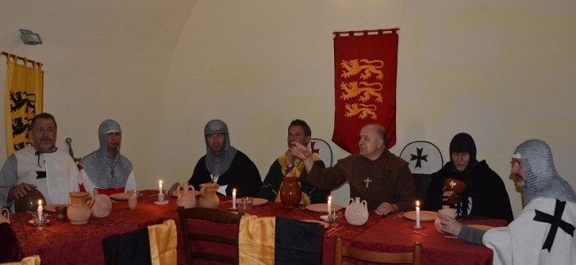Nocara, dame e cavalieri a tavola per un vero pranzo medievale