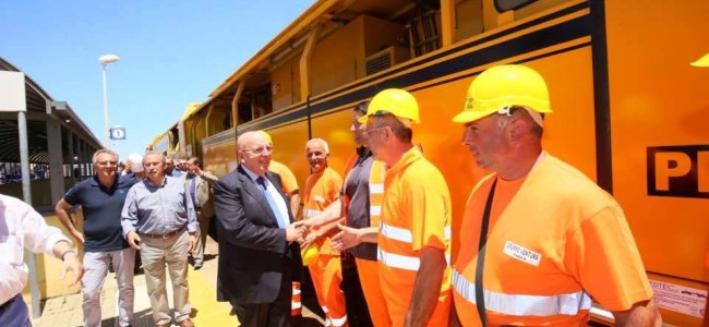 Aperti i cantieri per l’ammodernamento della ferrovia jonica Aperti i cantieri per l’ammodernamento della ferrovia jonica