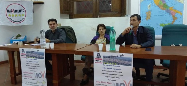 Villapiana verso le Amministrative. Il Movimento Cinque Stelle deciso a correre da solo Villapiana verso le Amministrative. Il Movimento Cinque Stelle deciso a correre da solo