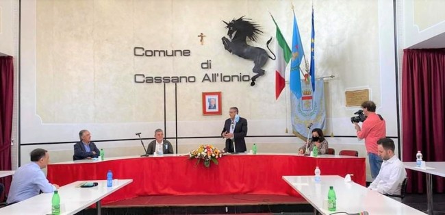 Visita istituzionale del vice presidente della Regione Calabria a Cassano allo Ionio