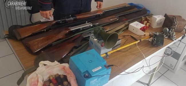 Sibari. Denunciati cacciatori provenienti dalla Toscana Sibari. Denunciati cacciatori provenienti dalla Toscana
