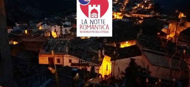 A Civita la Notte Romantica con il bacio di mezzanotte