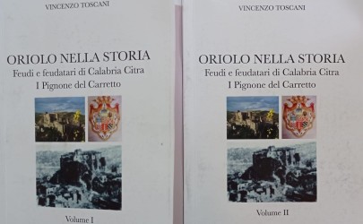 “Oriolo nella Storia”. Le ricerche di Vincenzo Toscani in due prestigiosi volumi