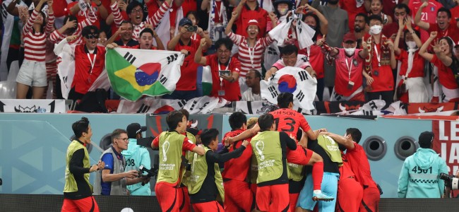 Mondiali, girone H. Corea del Sud batte Portogallo e fa fuori Uruguay dagli Ottavi