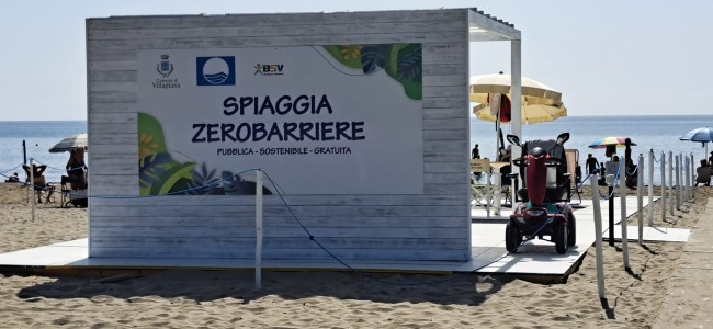 Villapiana, la spiaggia che elimina le barriere Villapiana, la spiaggia che elimina le barriere