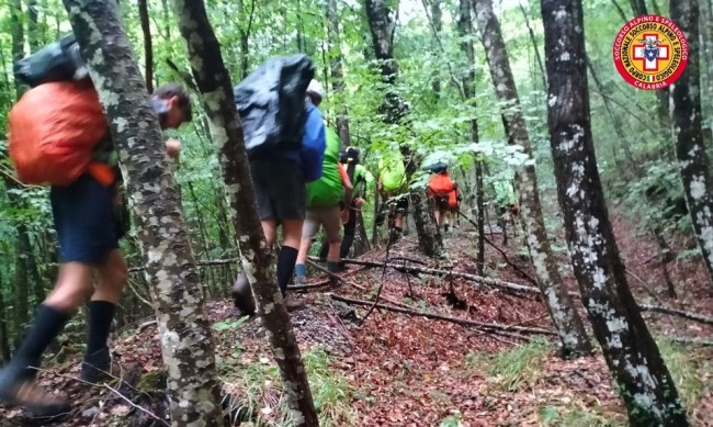 Gruppo di scout disperso nel Parco del Pollino. Recuperato dal Soccorso Alpino Gruppo di scout disperso nel Parco del Pollino. Recuperato dal Soccorso Alpino
