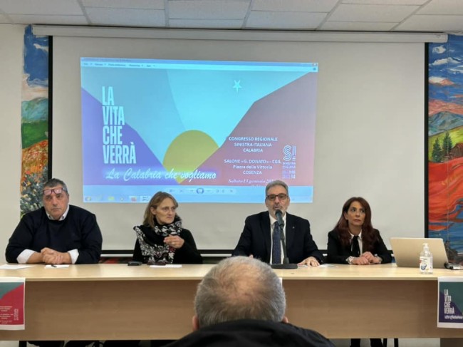 Pignataro nuovo segretario Sinistra Italiana in Calabria
