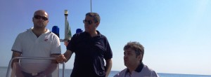 I Sindaci di Cassano e Villapiana in mare