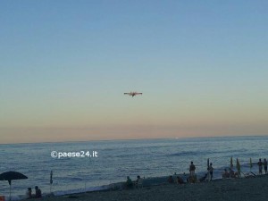 incendio roseto montegiordano canadair
