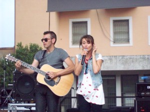 Verdiana durante le prove