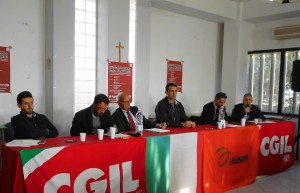 I relatori del convegno "Rifiuti: problema o fonte di lavoro?” 
