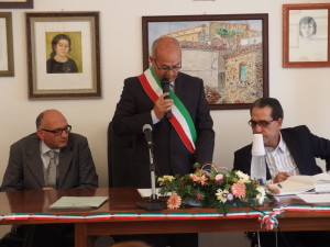 Il primo consiglio comunale, a Nocara, dopo le elezioni del 25 maggio scorso