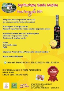 Menù di Ferragosto a Santa Marina (clicca per ingrandire)