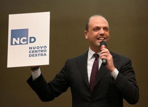 Angelino Alfano, leader del Nuovo Centrodestra