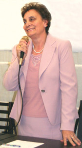 Maria Zanoni, vincitrice del premio speciale “Donna dell’anno 2014 per Cultura e Territorio”