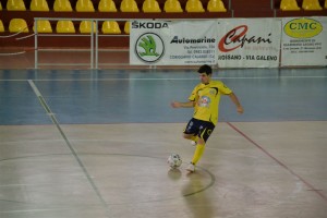 Dell'Andrea, ha segnato la rete del momentaneo 1-0 dell'Odissea 2000 contro la Libertas Eraclea