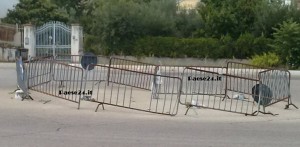 La rotatoria come era prima del restyling