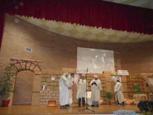 Un momento dell'evento Note di libertà, che si è svolto presso il carcere circondariale di Rossano