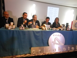 Un momento della presentazione, a Rende, di Casa Sanremo