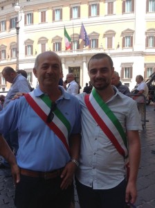 Trebisacce e Mignogna in un'iniziativa di protesta davanti al Parlamento