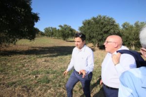 oliverio visita area per cimitaro migranti tarsia  - 8