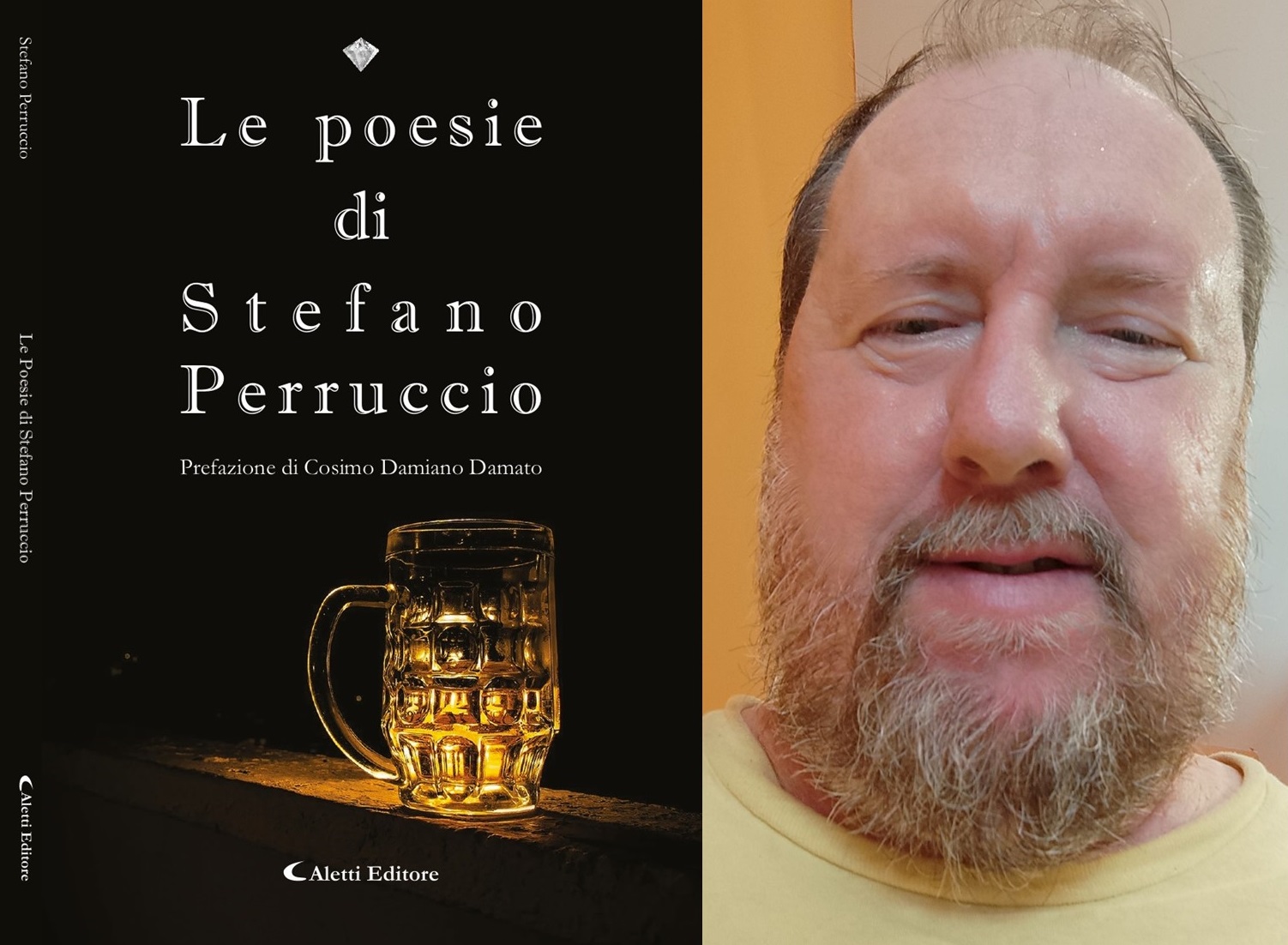 Nelle poesie di Stefano Perruccio si riscopre un angoletto di felicità